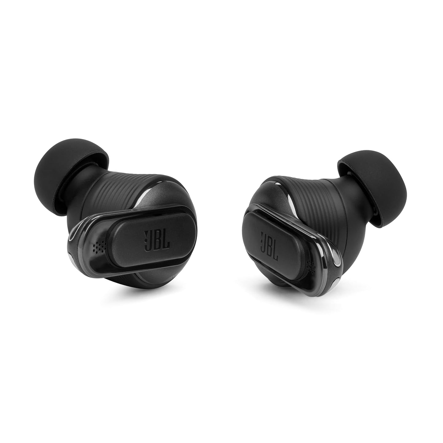 JBL Tour Pro 2 (Black) - True Wireless Noise Cancelling Earbuds, Small
