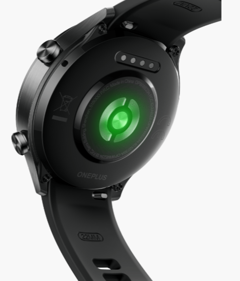 +onePlus Watch 2R with Wear OS 4 by Google,Snapdragon W5 Chipset,Upto 100hrs Battery Life,1.43’’ AMOLED Display,100+ Sports Mode,Dual Frequency GPS,5 ATM,IP68 & BT Calling