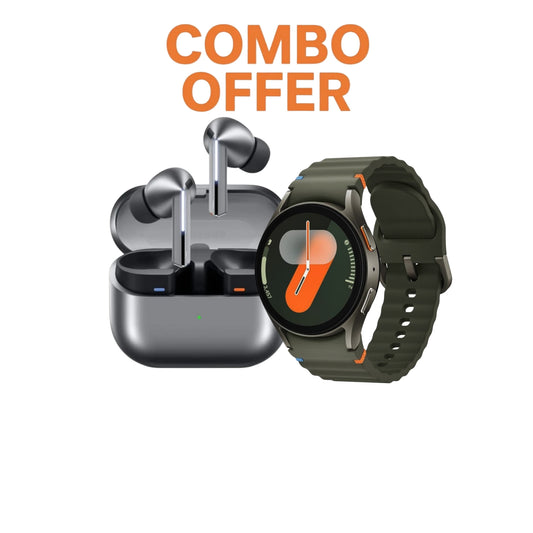 Combo Samsung galaxy watch 7 & Galaxy Buds3 Pro Wireless Earbuds With Cove